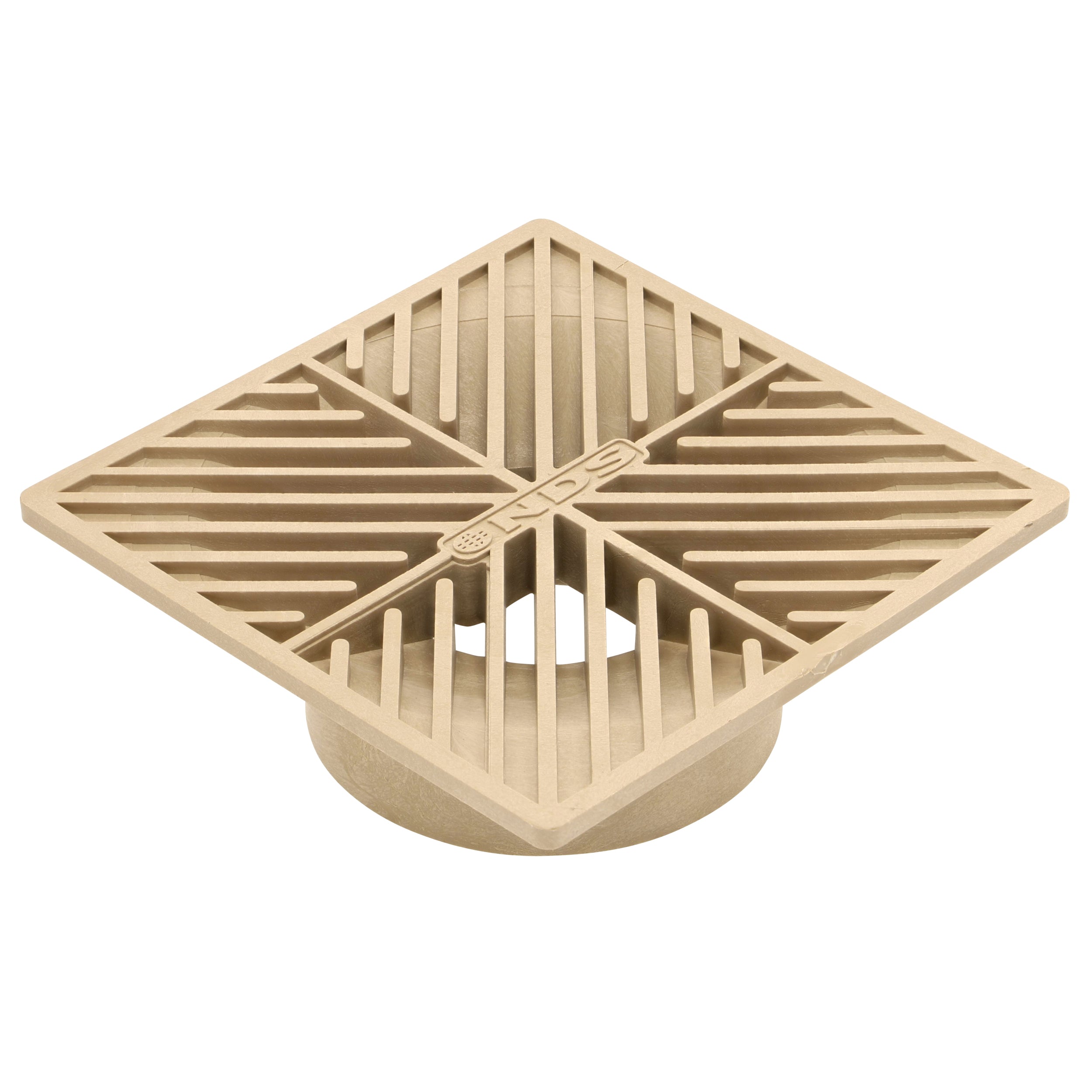 NDS 06S - 6" Square Grate - Sand