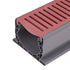 NDS 251 - 2FT Spee-D Channel Grate - Brick Red