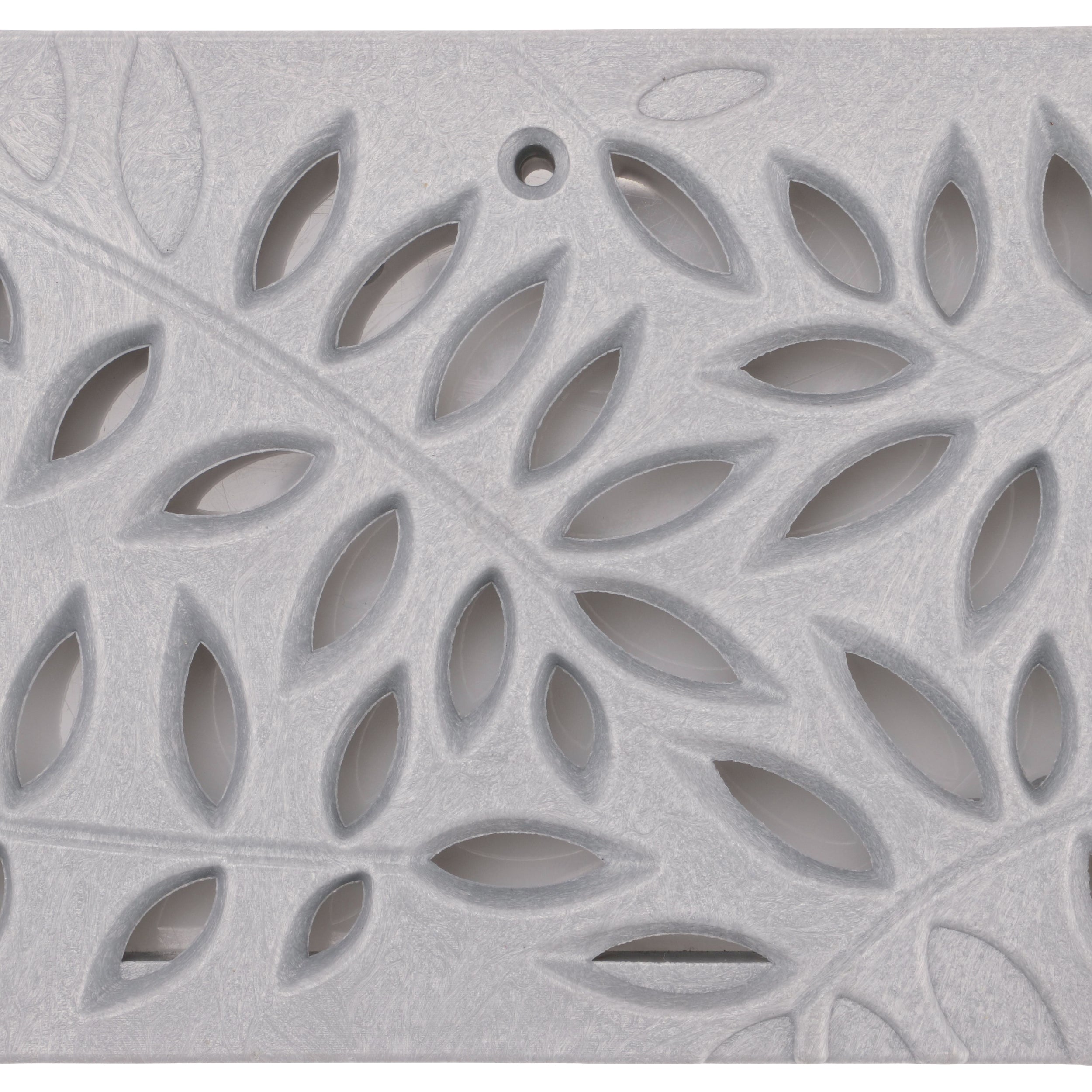 NDS 252GY - 2FT Spee-D Channel Botanical Grate - Gray