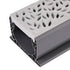 NDS 252GY - 2FT Spee-D Channel Botanical Grate - Gray