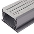 NDS 253GY - 2FT Spee-D Channel Decorative Wave Grate - Gray