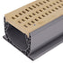 NDS 253S - 2FT Spee-D Channel Decorative Wave Grate - Sand