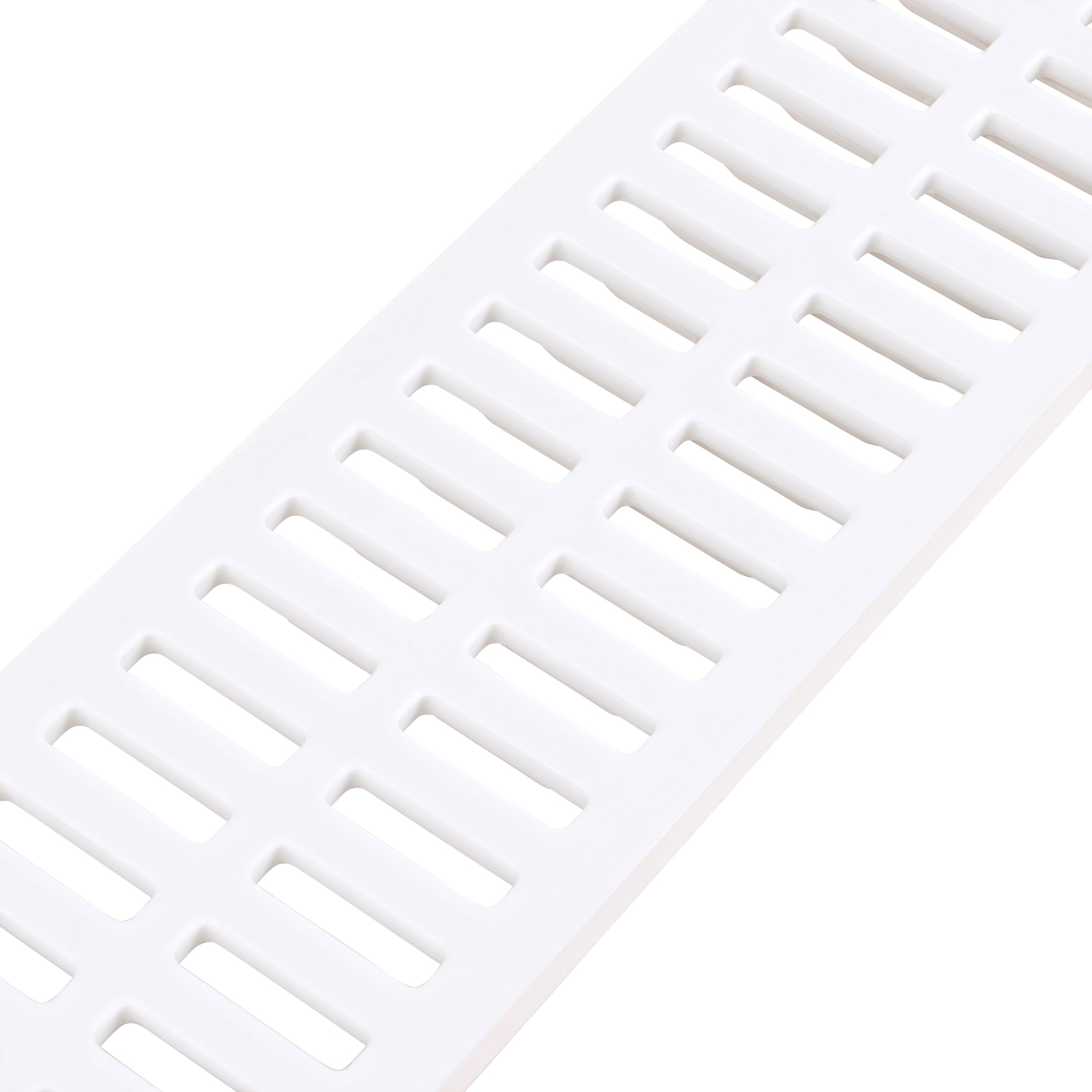 NDS 540 - 3FT Mini Channel Grate - White