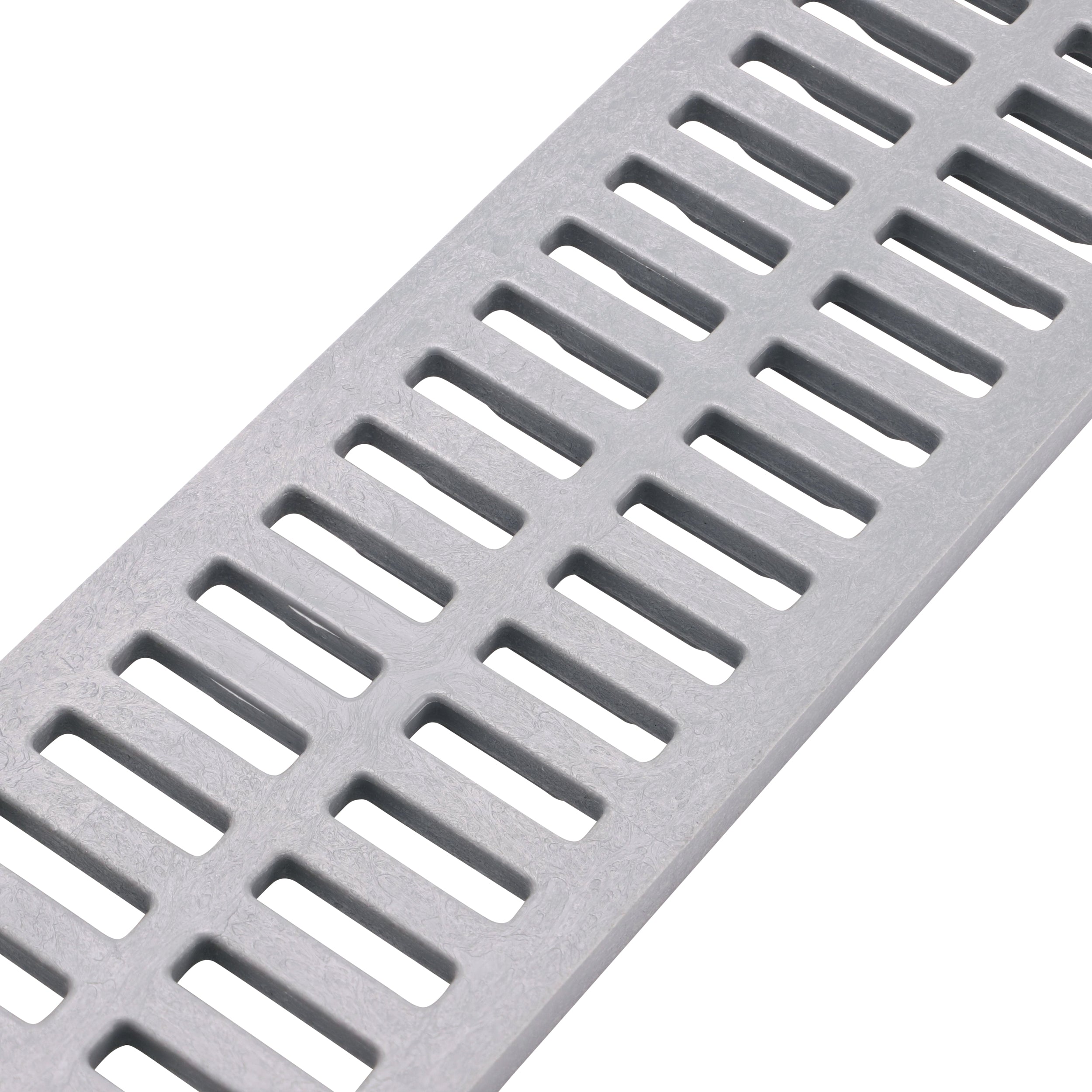 NDS 541 - 3FT Mini Channel Grate - Gray