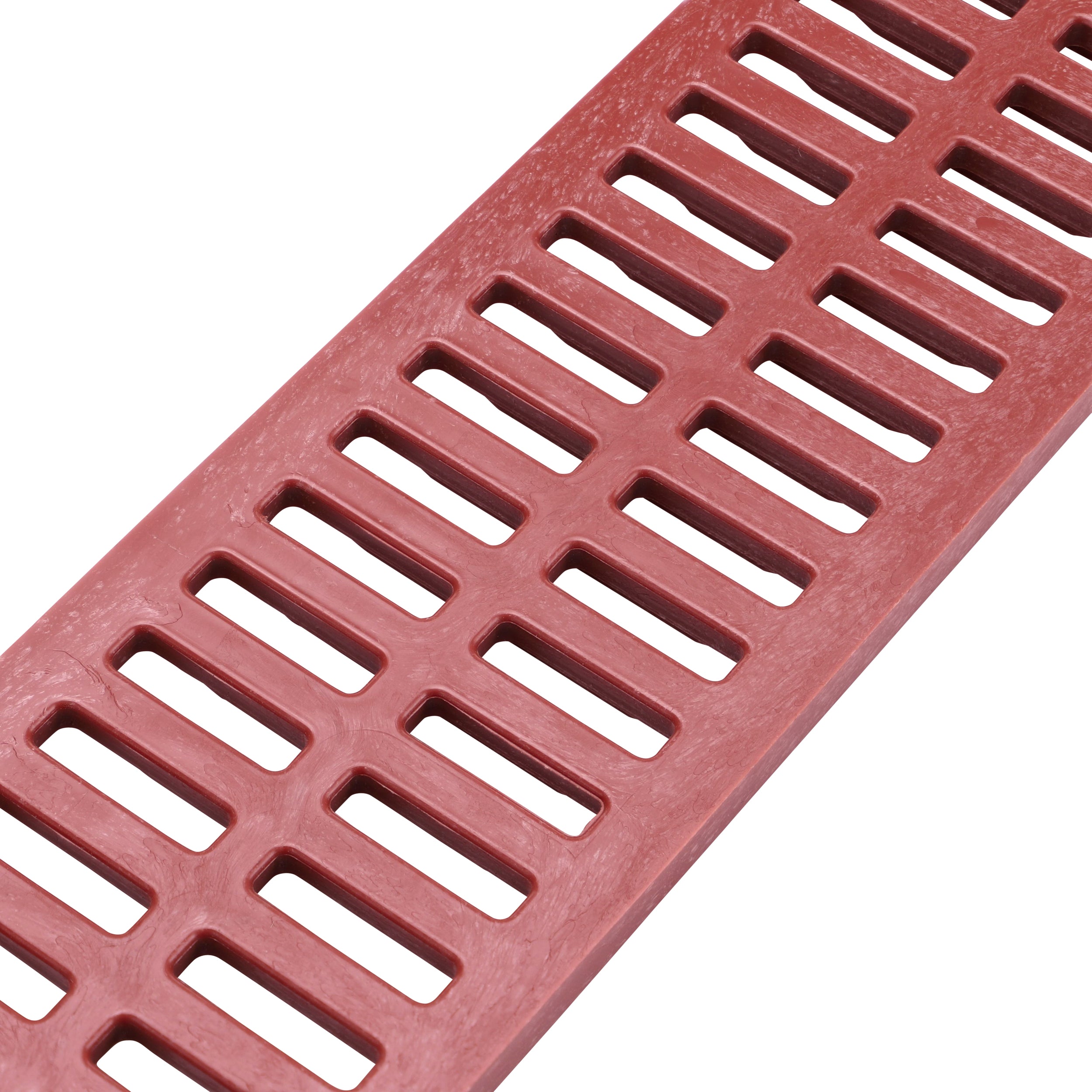 NDS 551 - 3Ft Mini Channel Grate - Brick Red