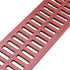 NDS 551 - 3Ft Mini Channel Grate - Brick Red