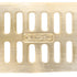 NDS 553PB - 1FT Mini Channel Grate - Polished Brass