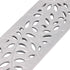 NDS 554GY - 3FT Mini Channel Decorative Botanical Grate - Gray