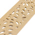 NDS 554S - 3FT Mini Channel Decorative Botanical Grate - Sand