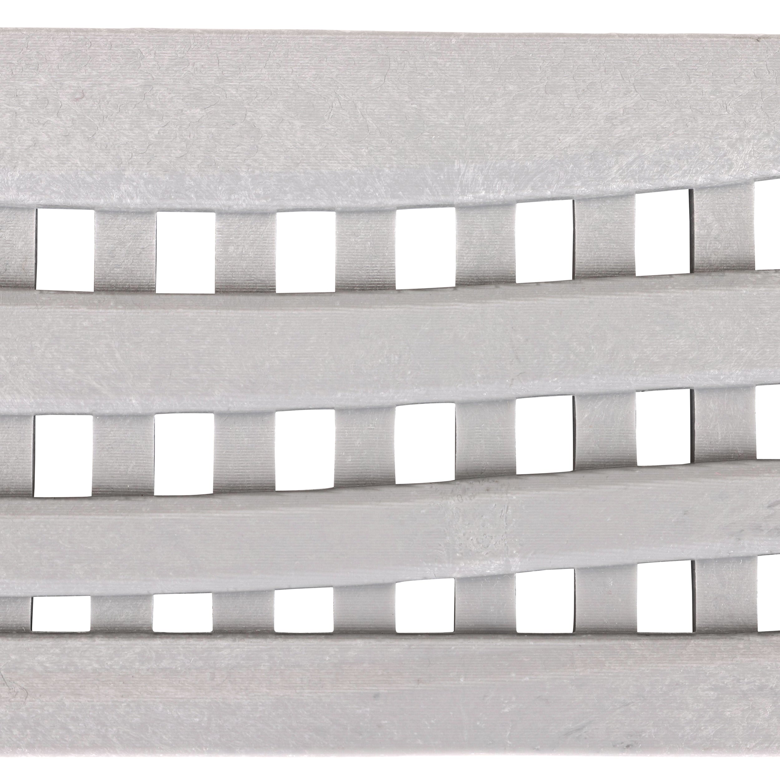 NDS 555GY - 3FT Wave Grate - Gray