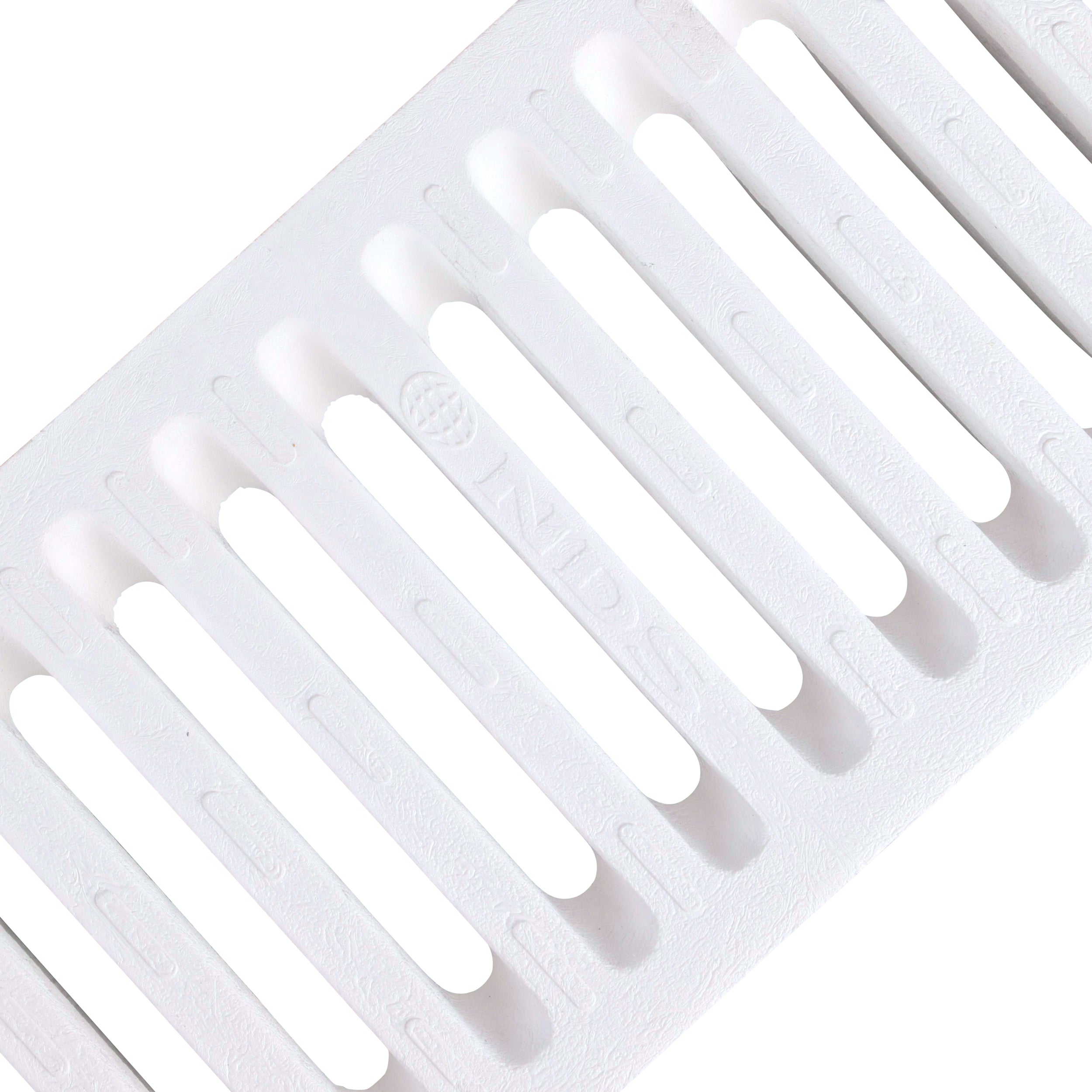 NDS 660 - 2FT Dura Channel Grate - White