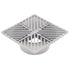 NDS 6 - 6" Square Grate - Gray
