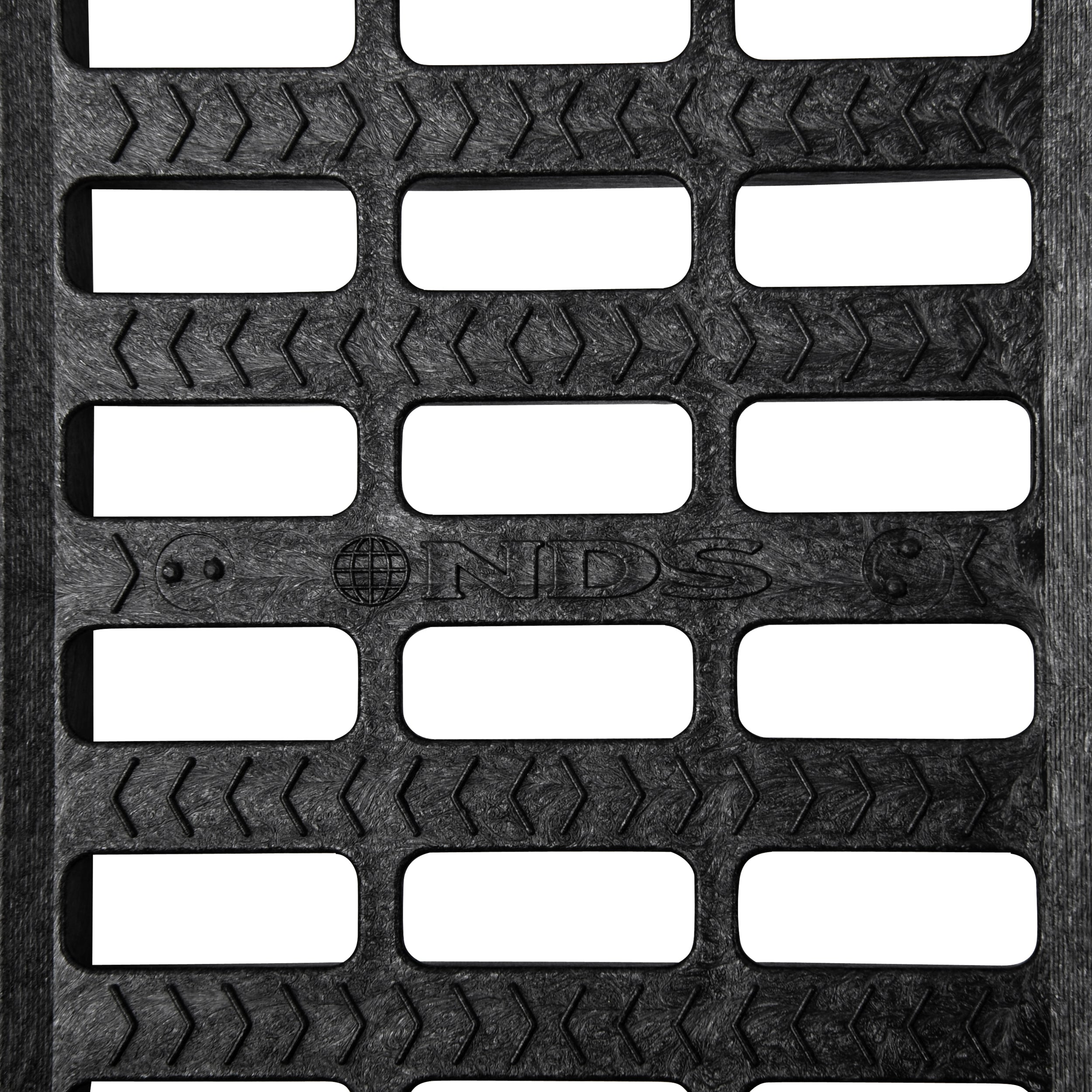 NDS 816 - 5" Inch x 20" Inch Pro Series Channel Drain Grate - Black