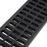 NDS 816 - 5" Inch x 20" Inch Pro Series Channel Drain Grate - Black