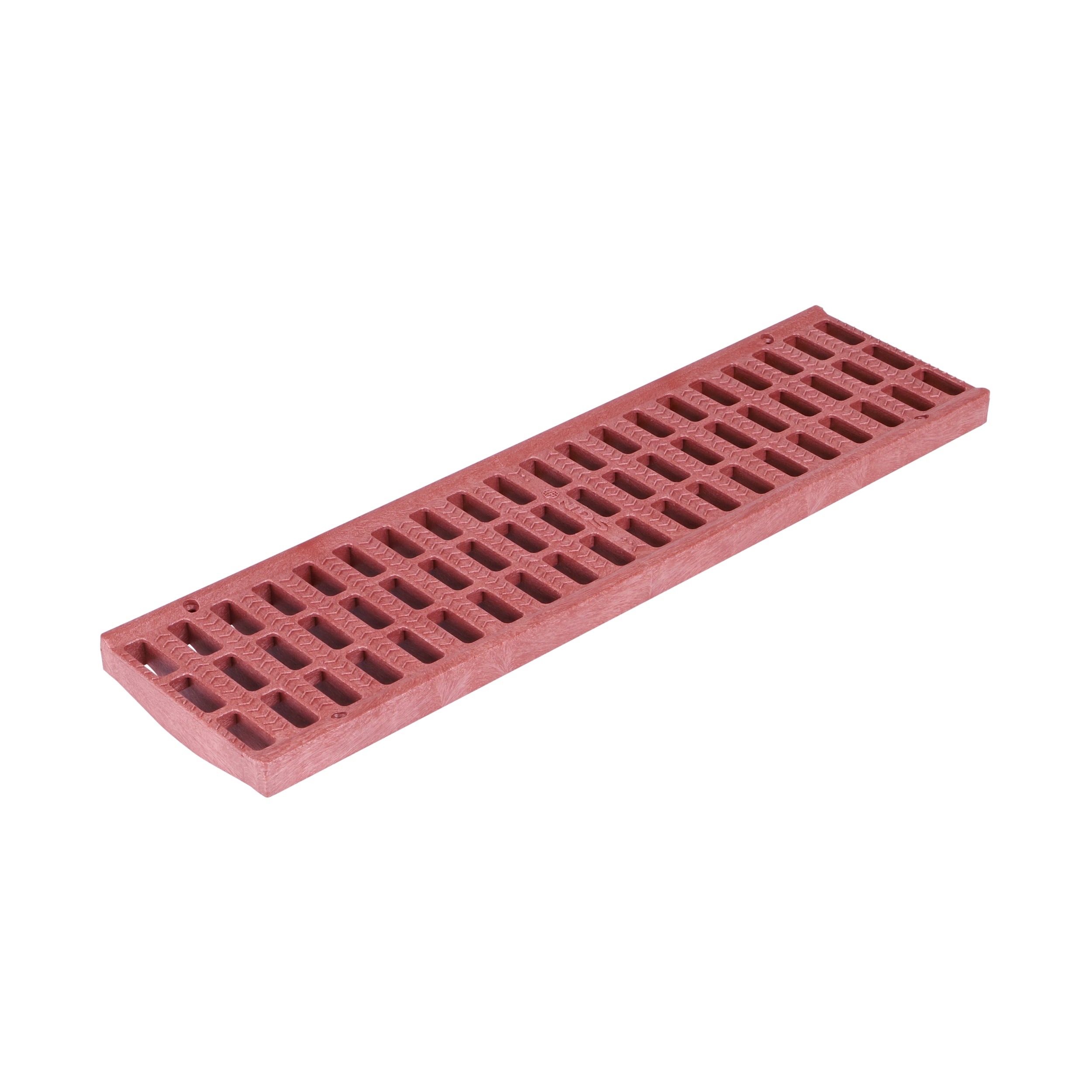 NDS 818 - 5" Inch x 20" Inch Pro Series Channel Drain Grate - Brick Red