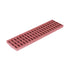 NDS 818 - 5" Inch x 20" Inch Pro Series Channel Drain Grate - Brick Red