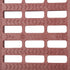 NDS 818 - 5" Inch x 20" Inch Pro Series Channel Drain Grate - Brick Red