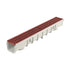 NDS 818 - 5" Inch x 20" Inch Pro Series Channel Drain Grate - Brick Red