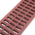 NDS 818 - 5" Inch x 20" Inch Pro Series Channel Drain Grate - Brick Red
