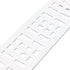 NDS 9251 - 3FT Slim Channel Grate with Square Design - White