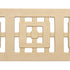 NDS 9252 - 3FT Slim Channel Grate with Square Design - Sand