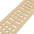 NDS 9252 - 3FT Slim Channel Grate with Square Design - Sand