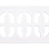 NDS 9261 - 3FT Slim Channel Grate Chain - White