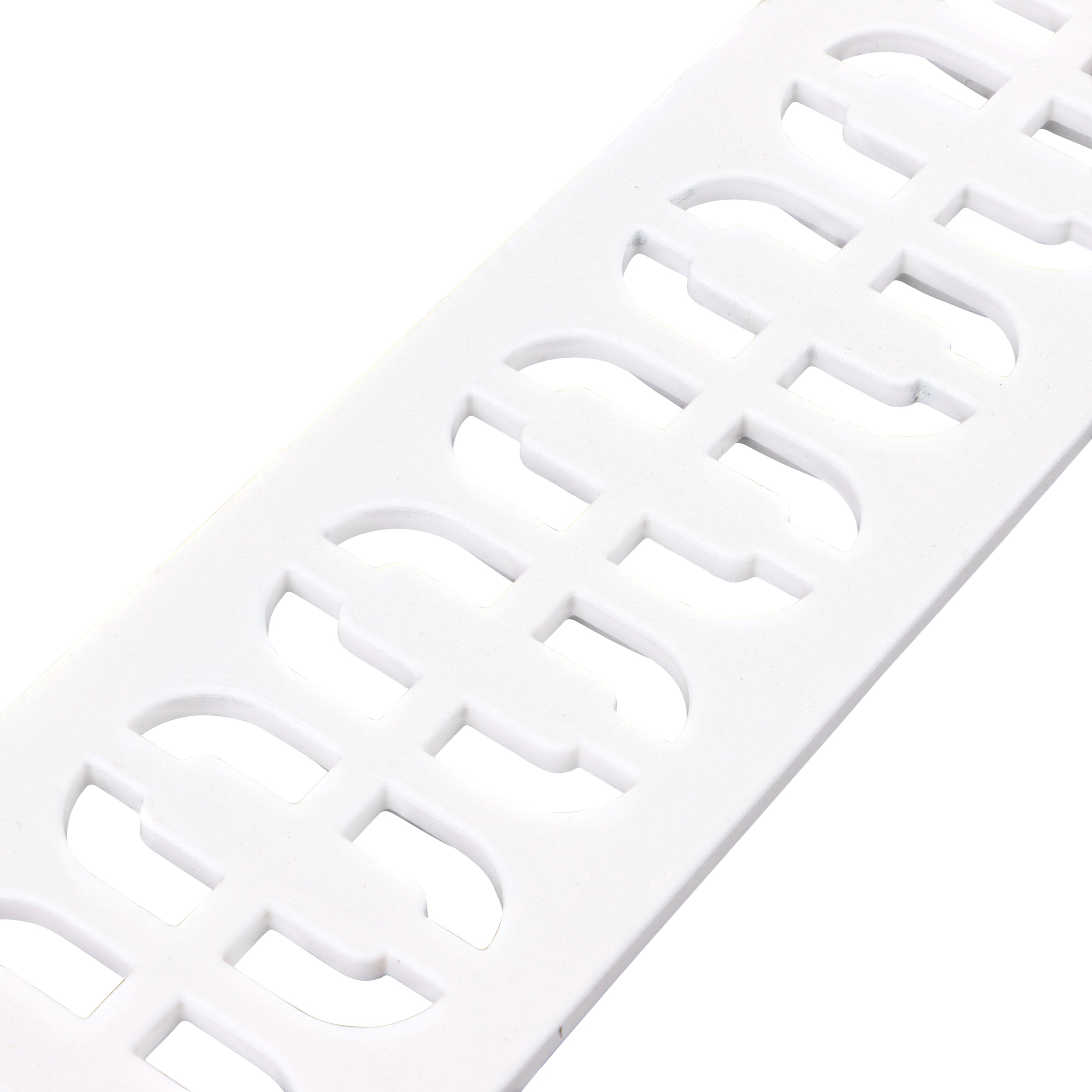 NDS 9261 - 3FT Slim Channel Grate Chain - White