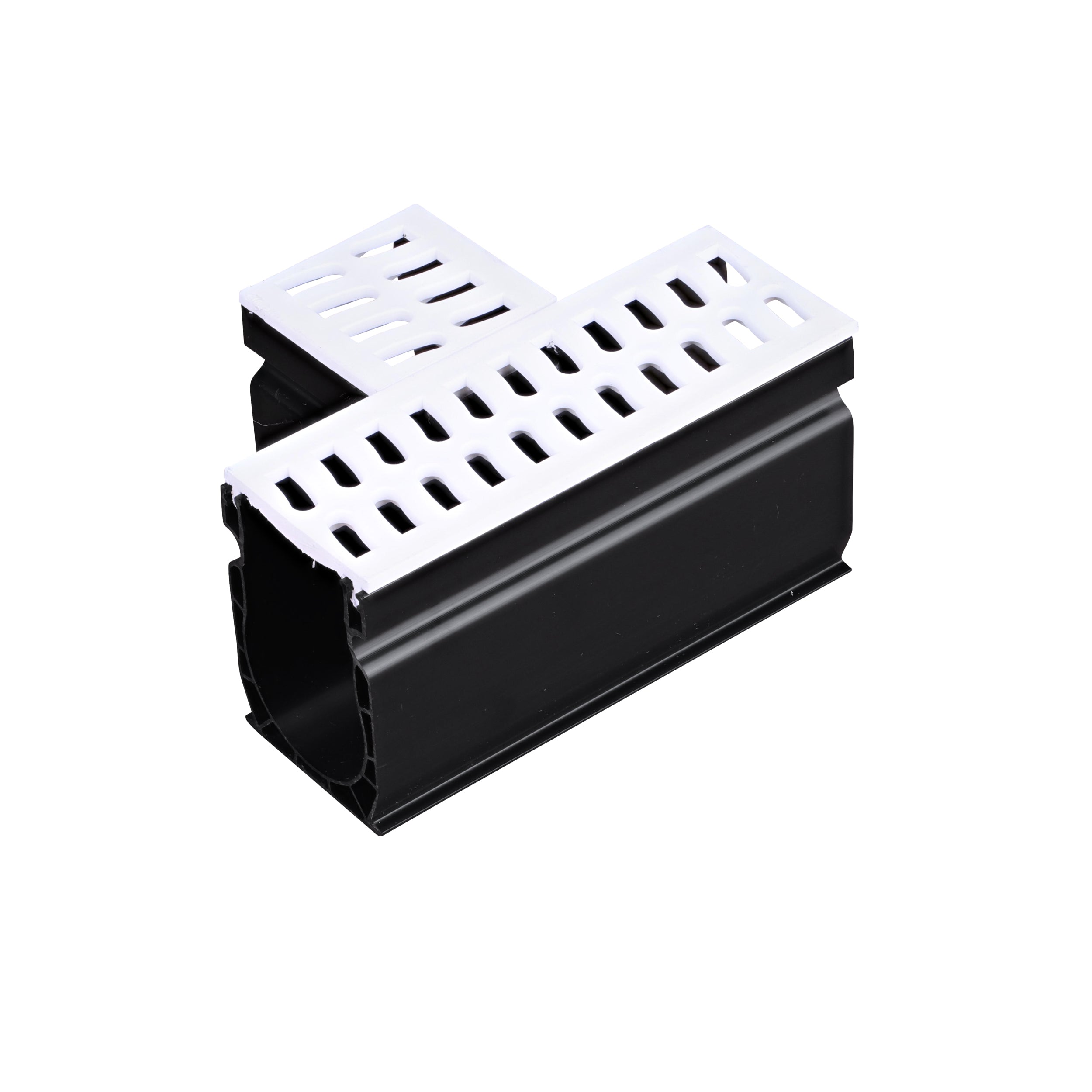 NDS 9371 - Slim Channel Fabricated Tee Grate - White