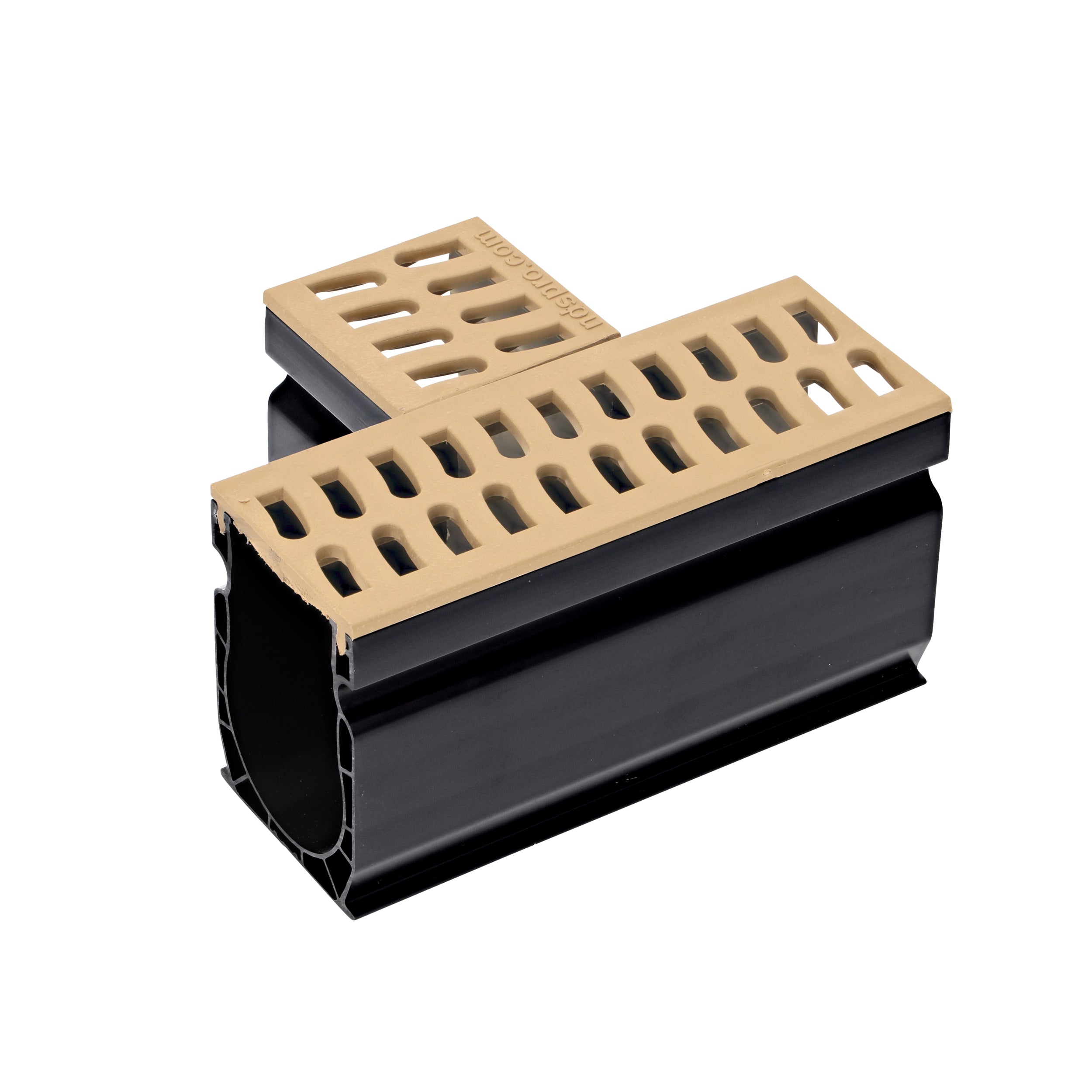 NDS 9372 - Slim Channel Fabricated Tee Grate - Sand