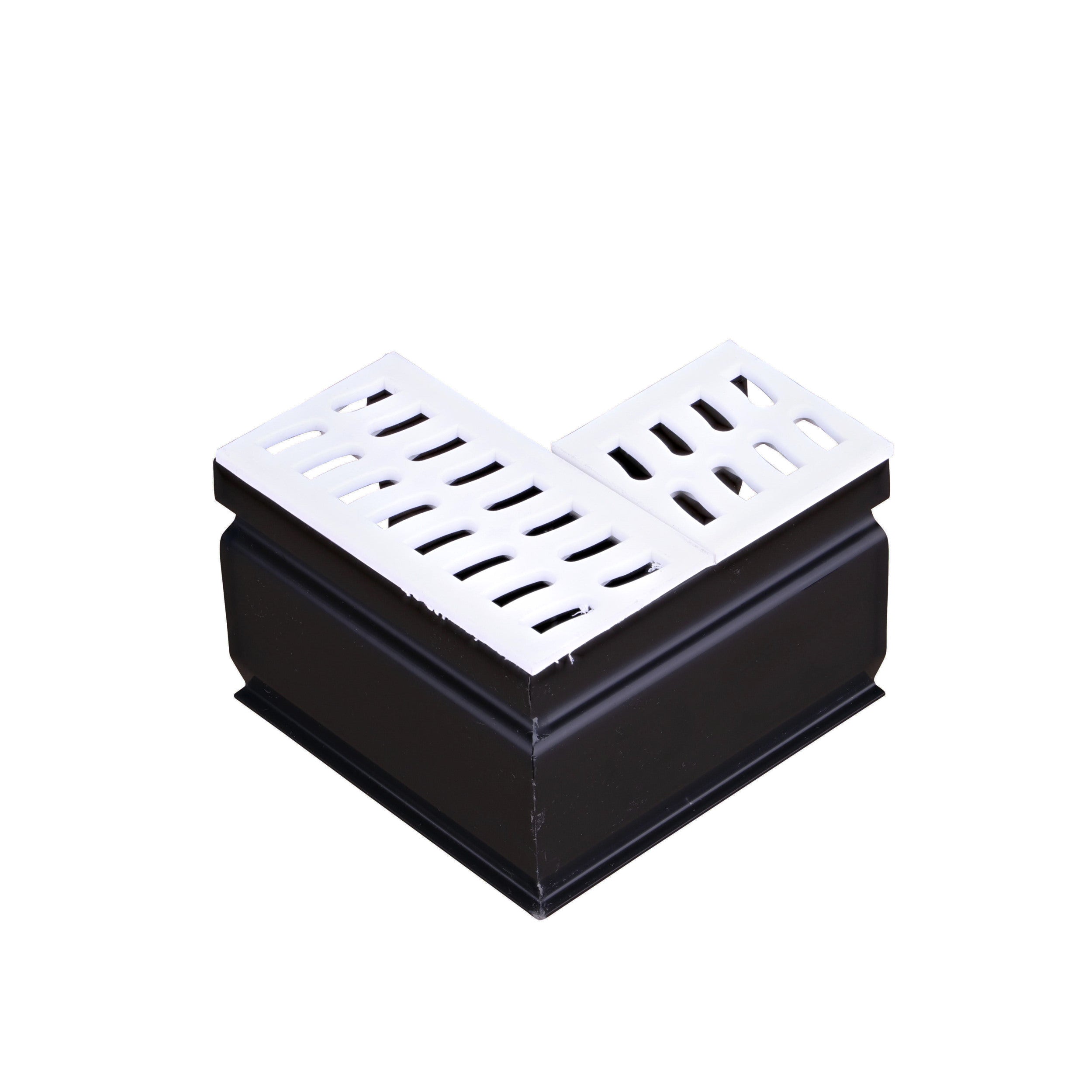 NDS 9381 - Slim Channel Fabricated 90 Degree Angle - White