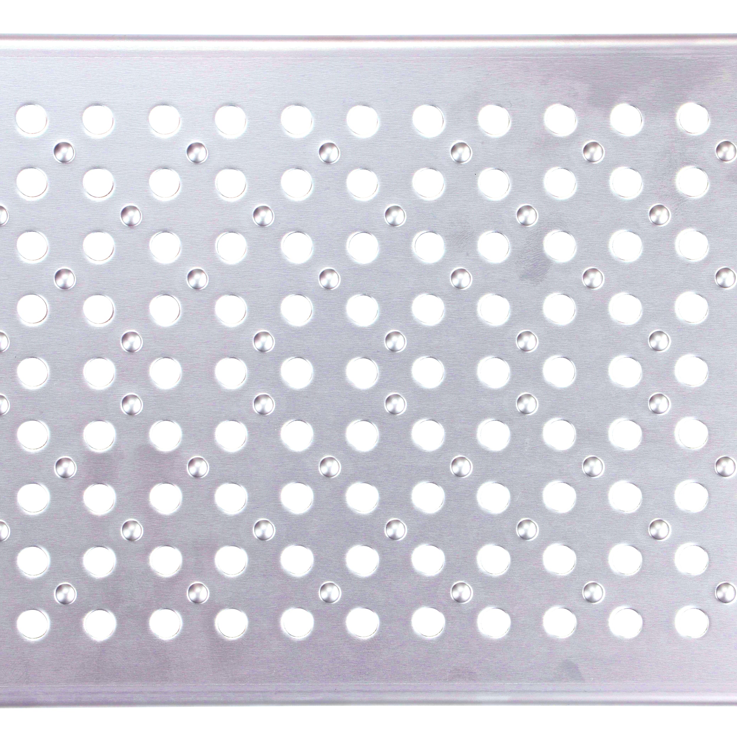 NDS DS-226 - Dura Slope Perforated Channel Grate - Stainless Steel