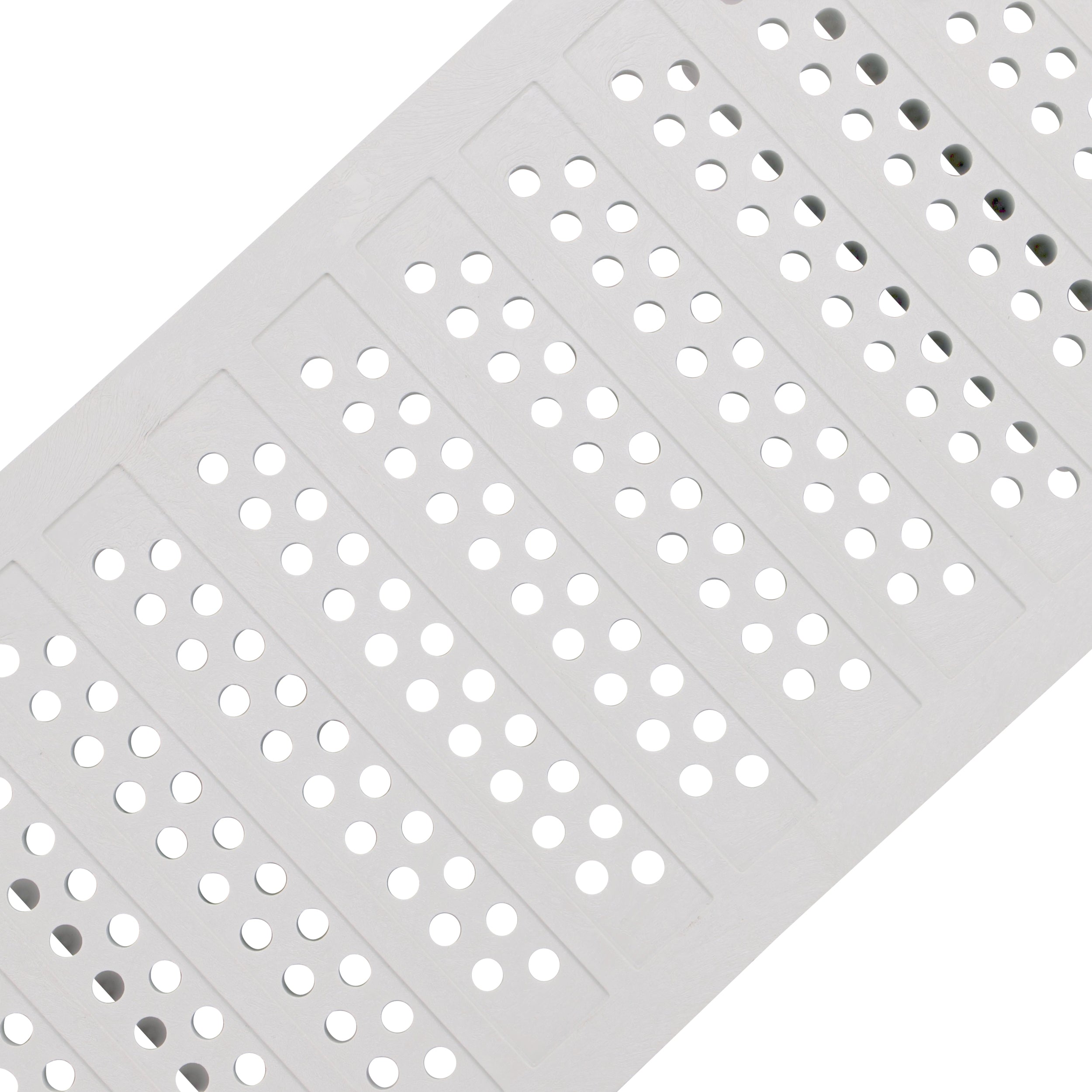 NDS DS-670 - Dura-Slope Plastic Perforated Channel Grate - Gray