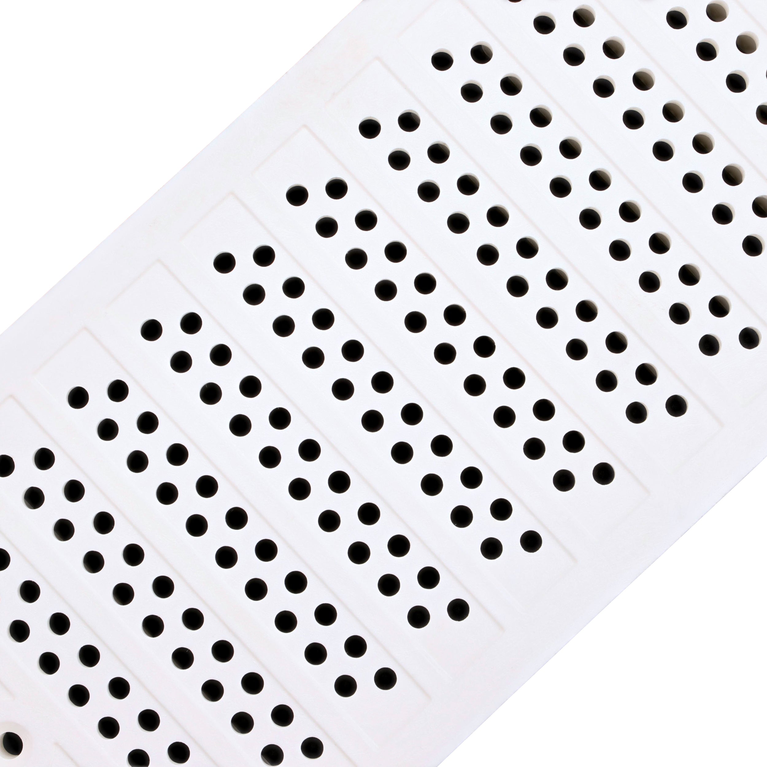 NDS DS-670 - Dura-Slope Plastic Perforated Channel Grate - Gray