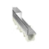 NDS DS-ST4 Dura Slope Slot Top Channel Drain Grate - Galvanized Steel
