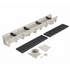 NDS DS-091NDIKIT - Dura Slope Channel Drain Kit (Neutral Slope) - Ductile Iron Grates