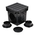 NDS 1200BLKIT - 12IN Catch Basin Kit - Black Grate