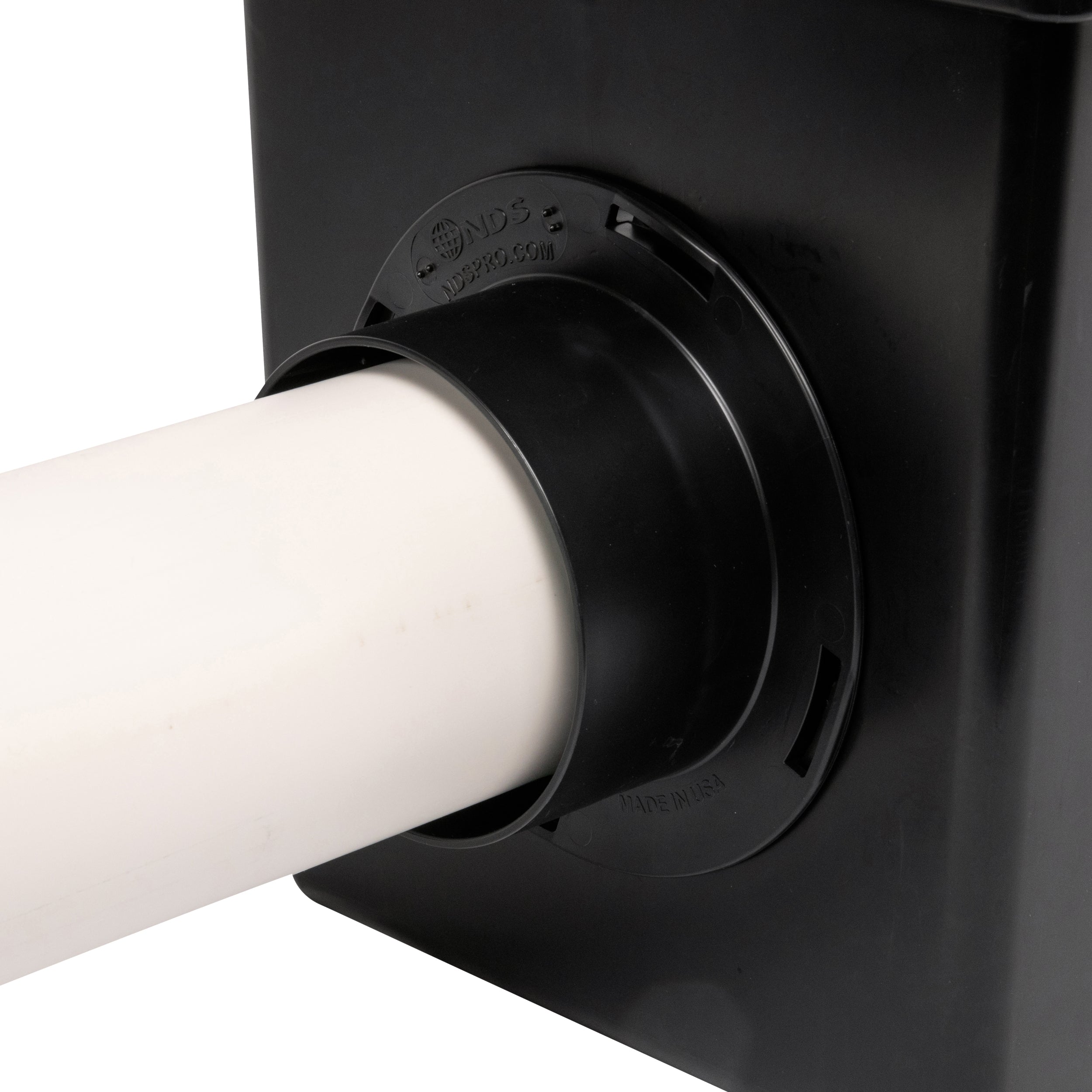 NDS 1200BLKIT - 12IN Catch Basin Kit - Black Grate