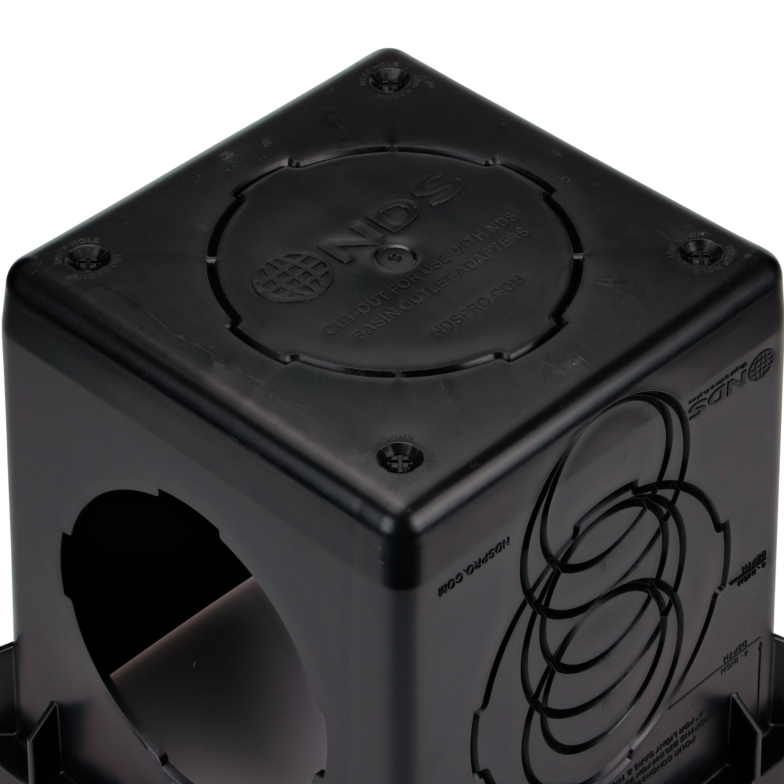 NDS 1200 - 12" Catch Basin (2 Openings)