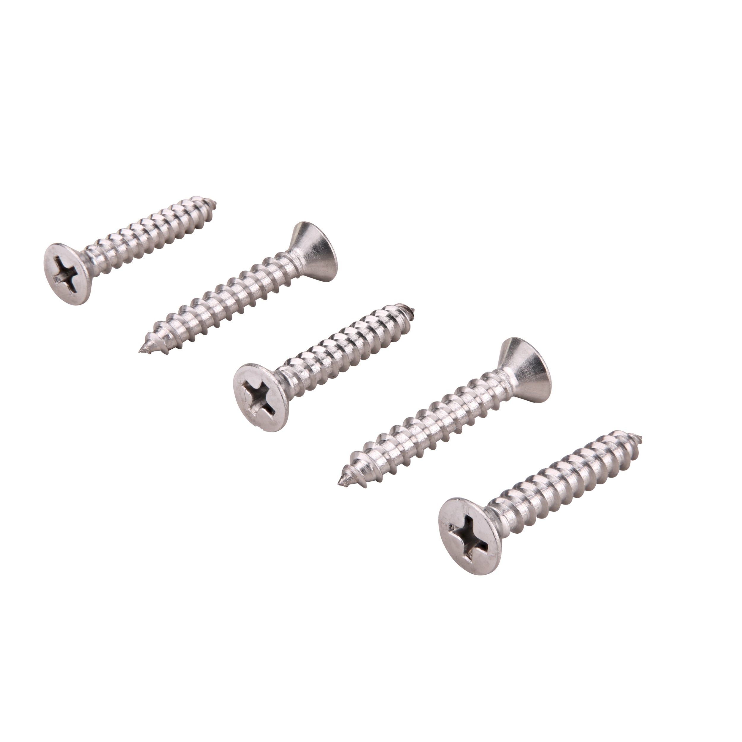 NDS 829 Stainless Steel Phillips Flat Head Screws #6 x 1 1/4" Inch (40 per bag)