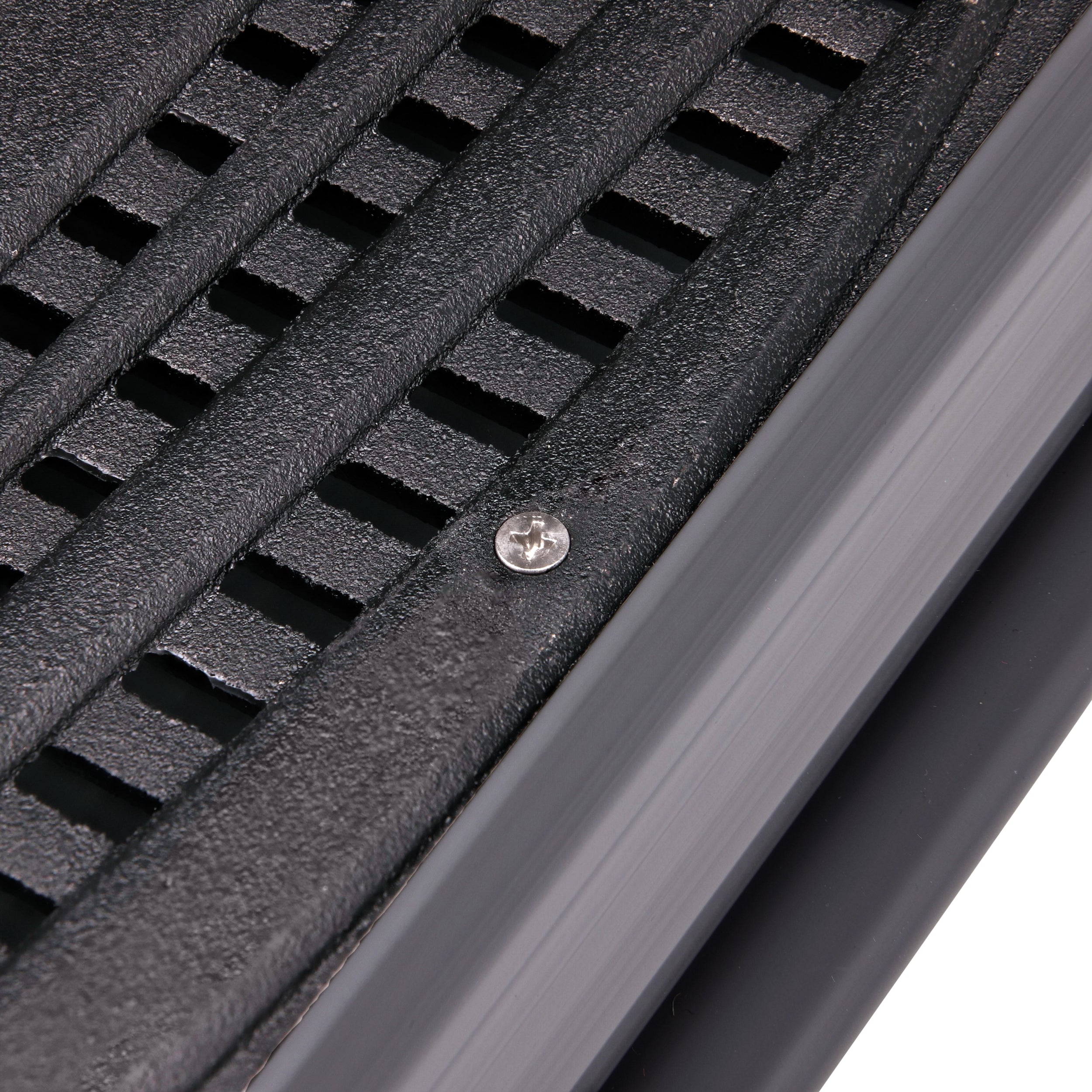 NDS 253CI - 2FT Spee-D Channel Decorative Wave Grate - Cast Iron