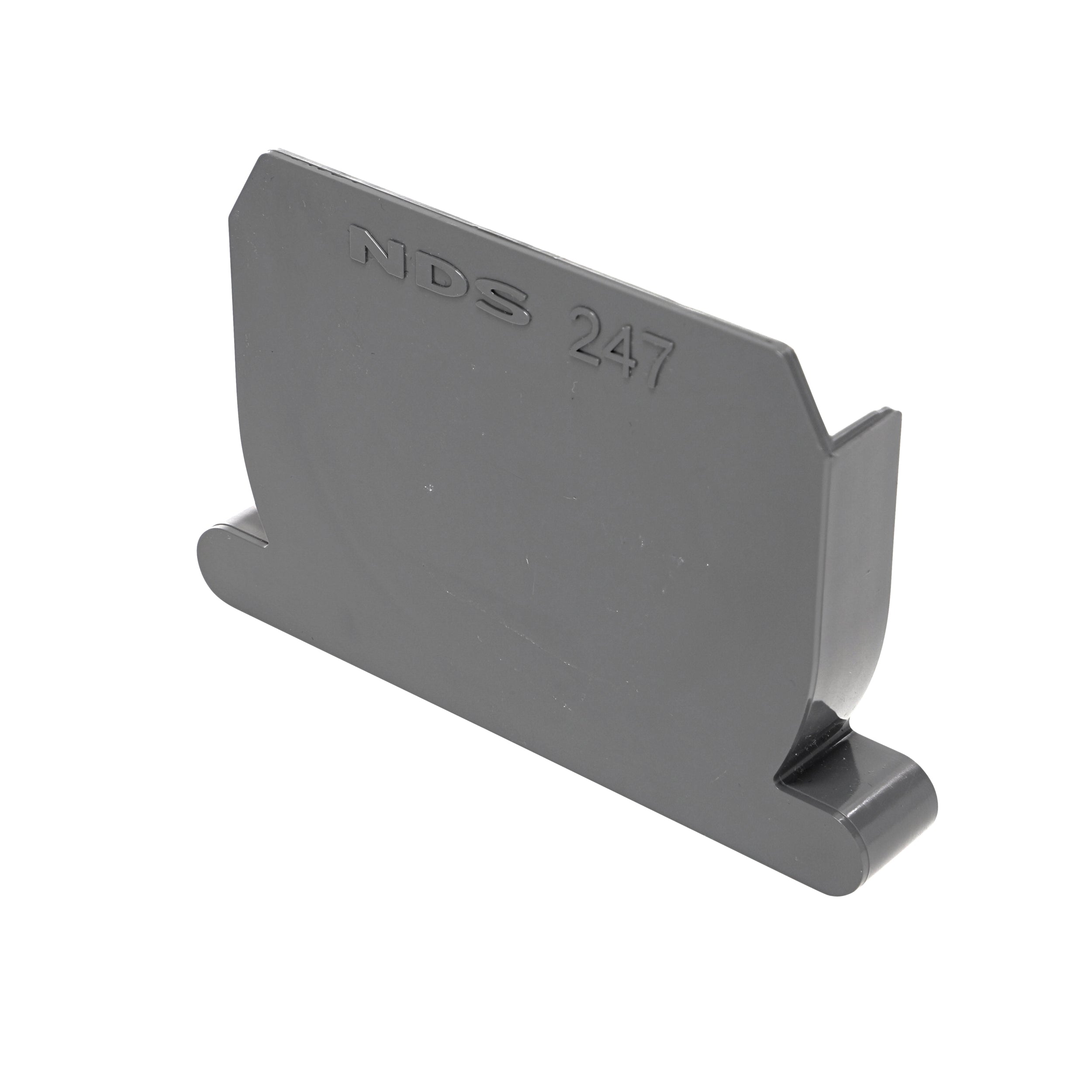 NDS 247 - Spee-D Channel End Cap - Gray
