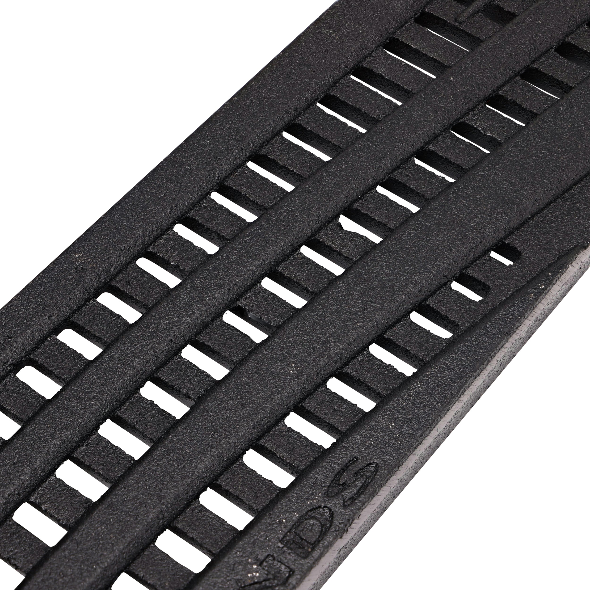 NDS 253CI - 2FT Spee-D Channel Decorative Wave Grate - Cast Iron