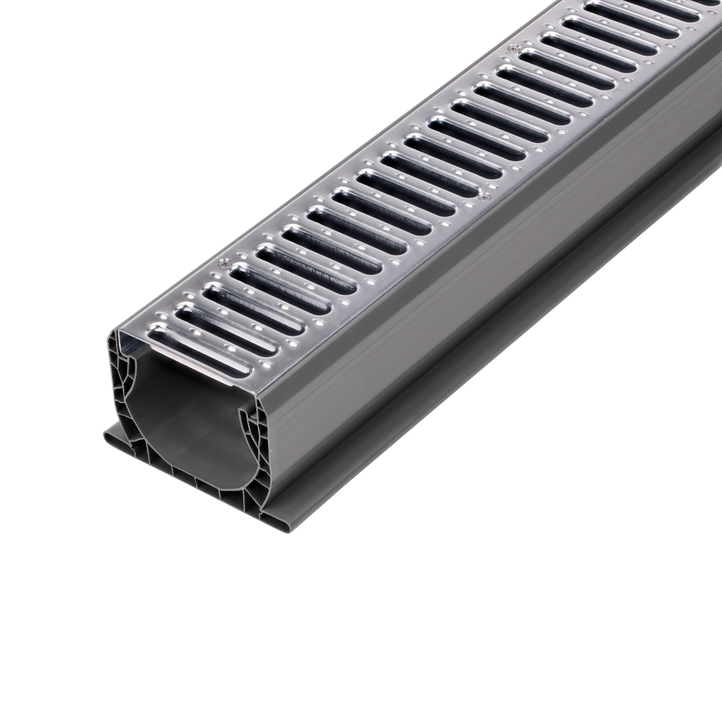 NDS 254 - 2FT Spee-D Channel Grate - Galvanized