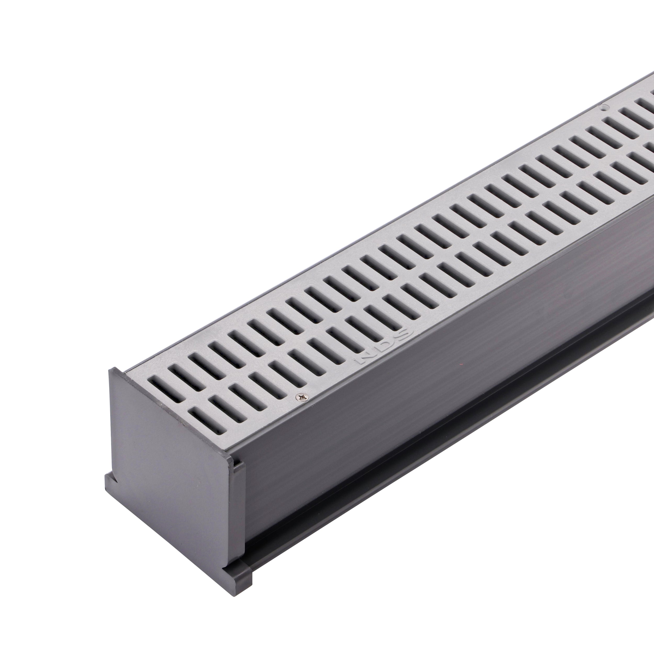 NDS 547 - Mini Channel End Cap - Gray