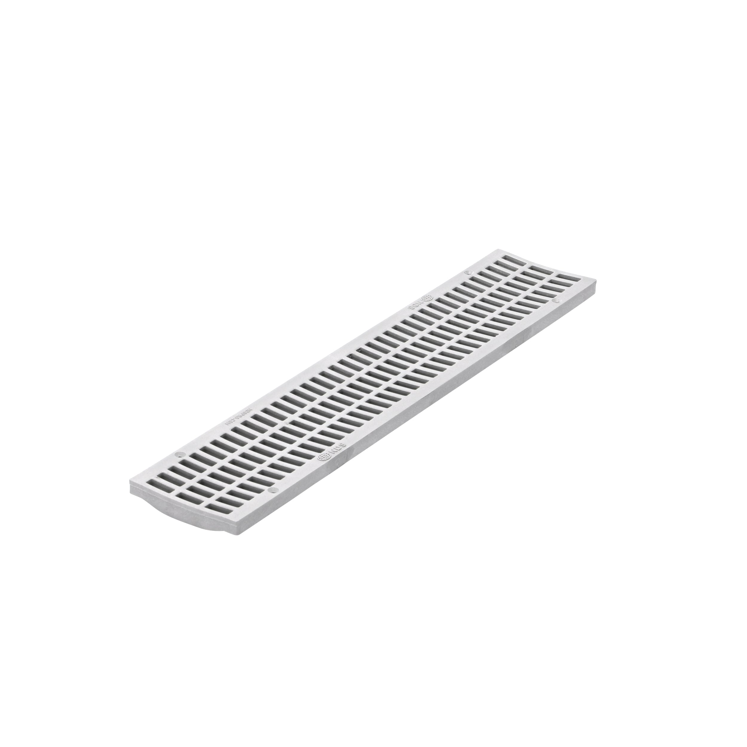 NDS 714 - 3" inch Pro Series Channel Drain Grate - Light Gray