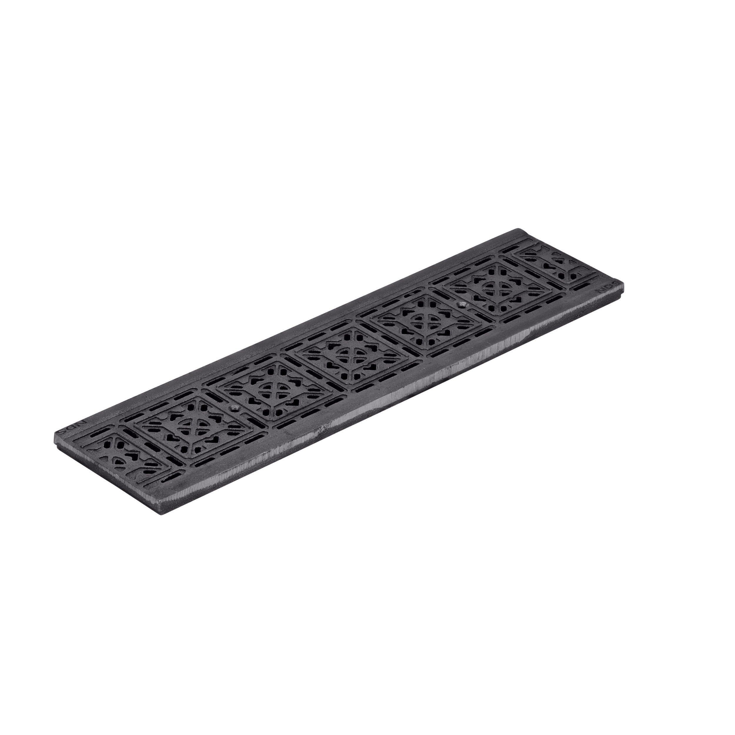 NDS DS-603 - 2FT Raw Deco Tile Drain Grate