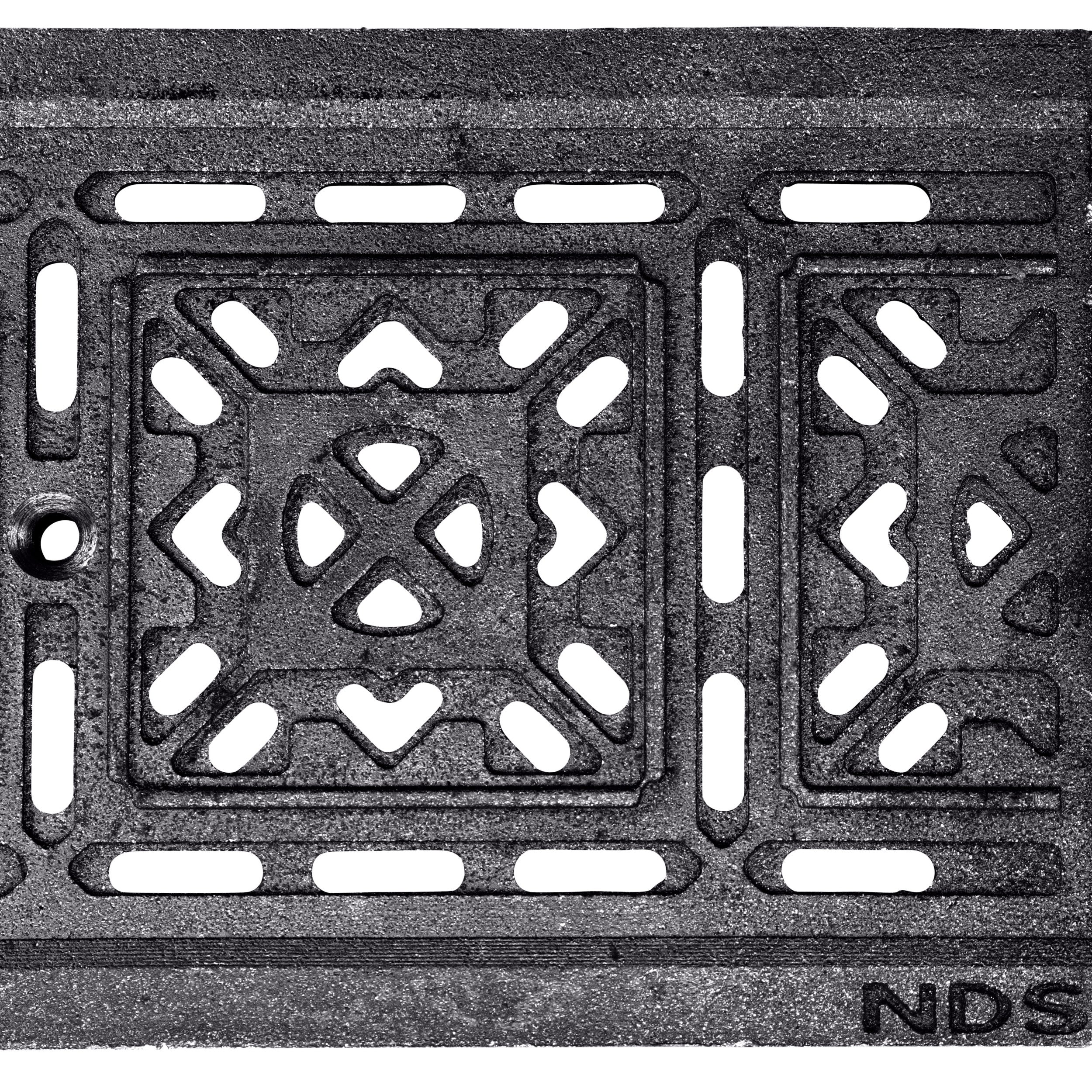 NDS DS-604 - 2FT Raw Deco Brick Drain Grate