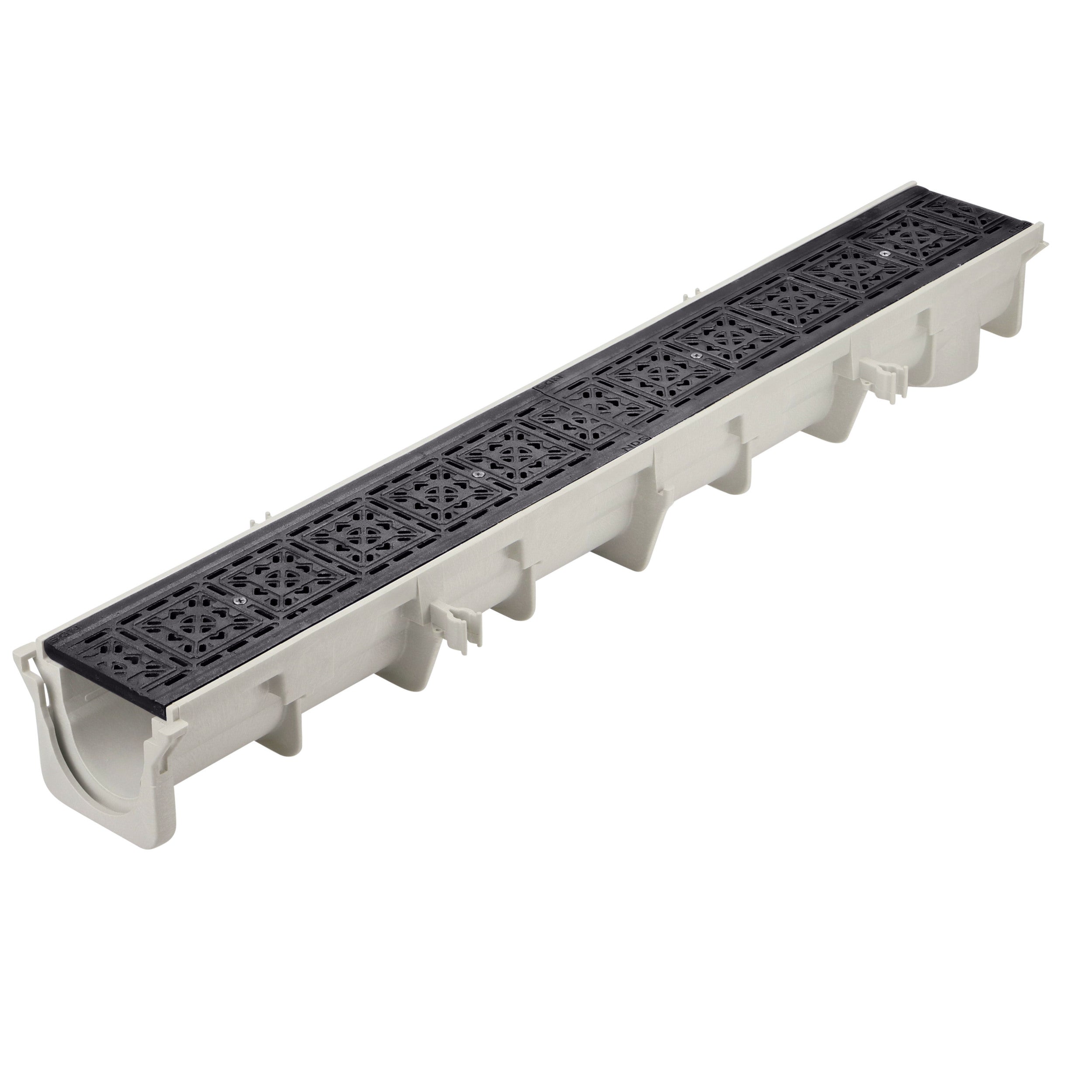NDS DS-603 - 2FT Raw Deco Tile Drain Grate