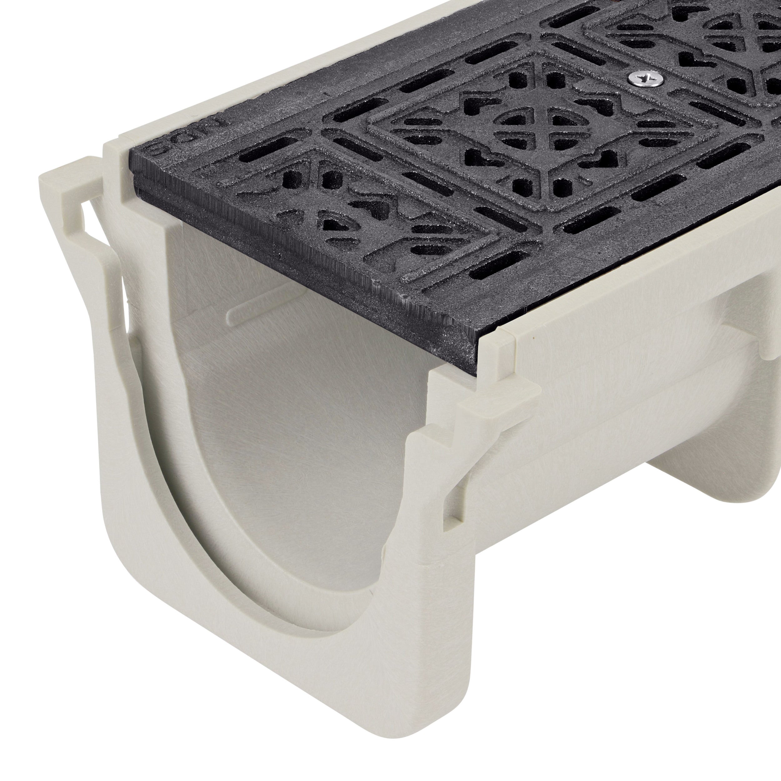 NDS DS-603 - 2FT Raw Deco Tile Drain Grate
